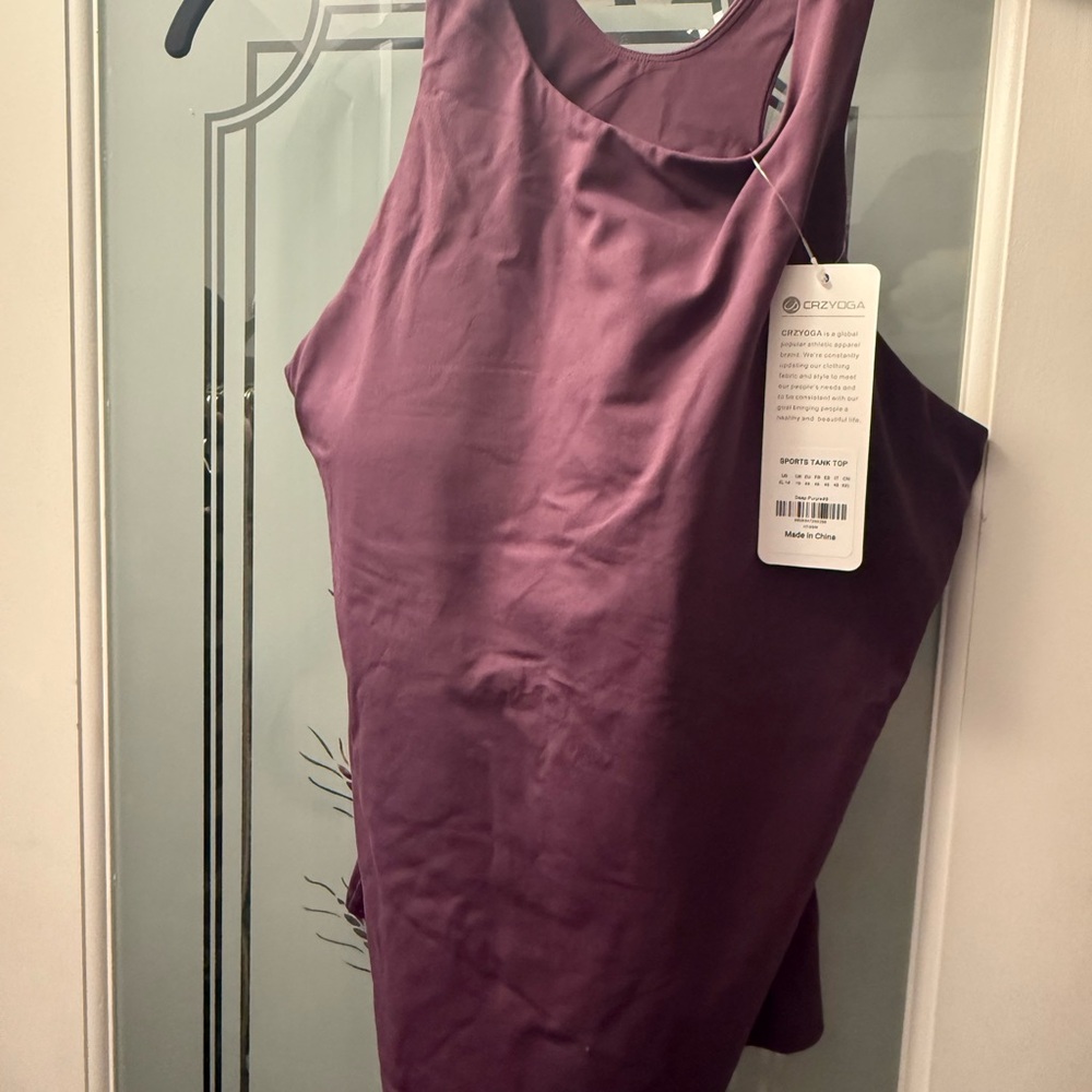 CRZ YOGA Mulberry Sports Tank